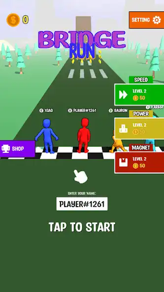 Play Bridge Run: Crazy Race Games  and enjoy Bridge Run: Crazy Race Games with UptoPlay