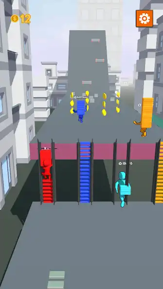 Play Bridge Run: Crazy Race Games as an online game Bridge Run: Crazy Race Games with UptoPlay