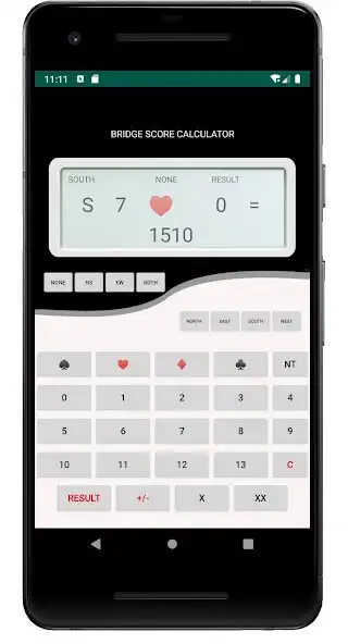 Play Bridge Score Calculator as an online game Bridge Score Calculator with UptoPlay