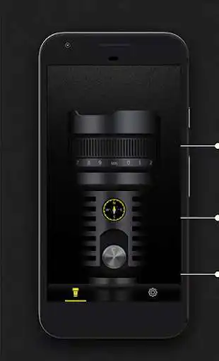 Play Brightest Flashlight-no ads,compass,sos,led as an online game Brightest Flashlight-no ads,compass,sos,led with UptoPlay