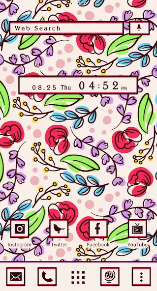 Play Bright Flowers Theme +HOME  and enjoy Bright Flowers Theme +HOME with UptoPlay