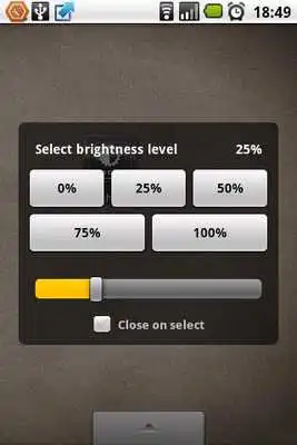 Play Brightness Level