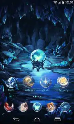 Play Bright Pearl GO Launcher Theme
