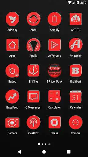 Play Bright Red Icon Pack as an online game Bright Red Icon Pack with UptoPlay