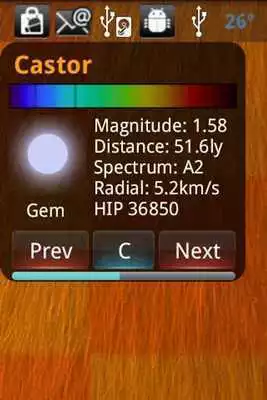 Play Bright Stars Widget