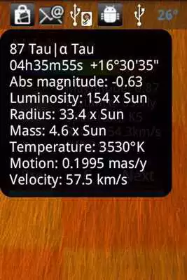 Play Bright Stars Widget