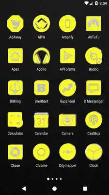Play Bright Yellow Icon Pack v3 ✨Free✨