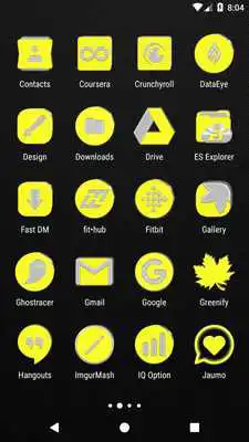 Play Bright Yellow Icon Pack v3 ✨Free✨