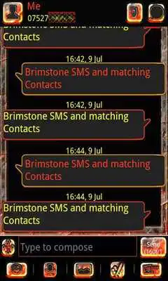 Play Brimstone GO SMS