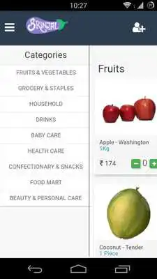 Play Brinjal Smart Grocery Shopping