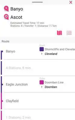 Play Brisbane Rail Map