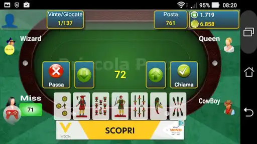 Play Briscola Pazza as an online game Briscola Pazza with UptoPlay