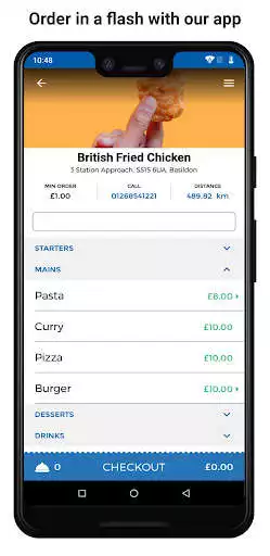 Play British Fried Chicken as an online game British Fried Chicken with UptoPlay