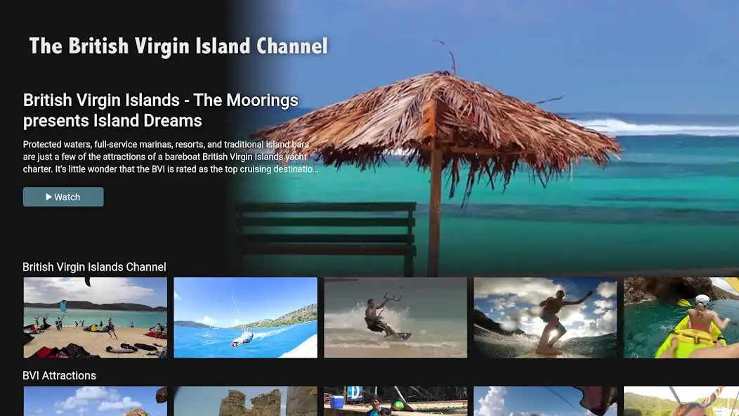 Play British Virgin Islands Channel  and enjoy British Virgin Islands Channel with UptoPlay