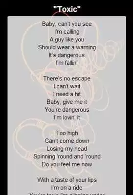 Play Britney Spears TOP Lyrics