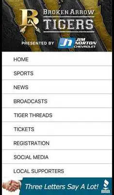 Play Broken Arrow Tigers Athletics Play Broken Arrow Tigers Athletics
