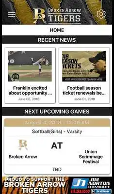 Play Broken Arrow Tigers Athletics Play Broken Arrow Tigers Athletics