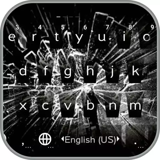 Play Brokenglass Keyboard Theme APK