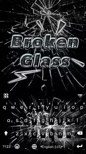 Play Brokenglass Keyboard Theme as an online game Brokenglass Keyboard Theme with UptoPlay