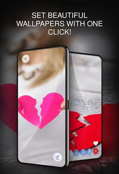 Play broken heart wallpapers as an online game broken heart wallpapers with UptoPlay