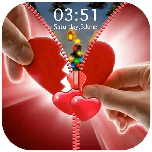 Play Broken Heart Zipper Lock Screen APK Play Broken Heart Zipper Lock Screen APK