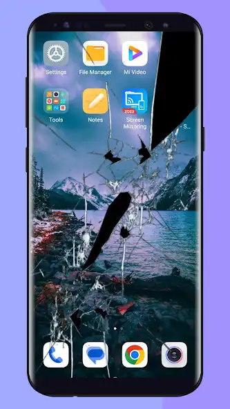 Play Broken Screen - Cracked Screen as an online game Broken Screen - Cracked Screen with UptoPlay