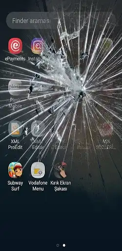 Play Broken Screen Prank 2021 as an online game Broken Screen Prank 2021 with UptoPlay