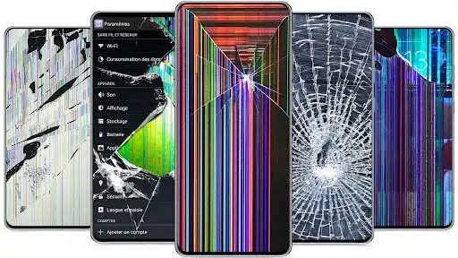 Play Broken Screen Wallpaper 4K  and enjoy Broken Screen Wallpaper 4K with UptoPlay