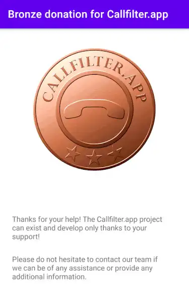 Play Bronze donation Callfilter.app  and enjoy Bronze donation Callfilter.app with UptoPlay
