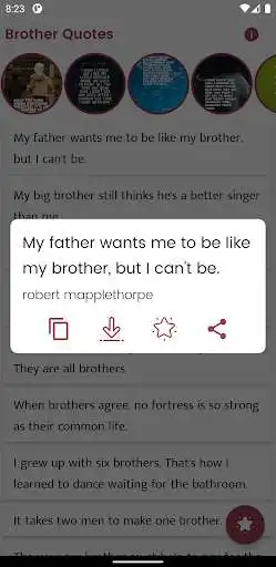 Play Brother Quotes and Sayings  and enjoy Brother Quotes and Sayings with UptoPlay