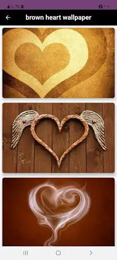 Play Brown Heart Wallpaper  and enjoy Brown Heart Wallpaper with UptoPlay