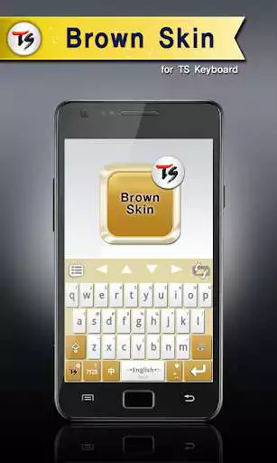 Play Brown Skin for TS Keyboard  and enjoy Brown Skin for TS Keyboard with UptoPlay