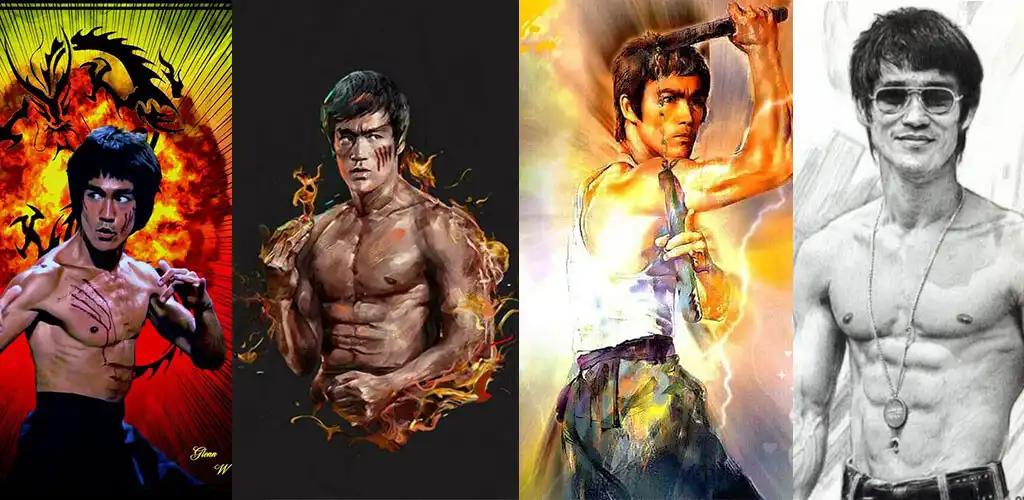 Play Bruce Lee 4K HD Wallpapers  and enjoy Bruce Lee 4K HD Wallpapers with UptoPlay