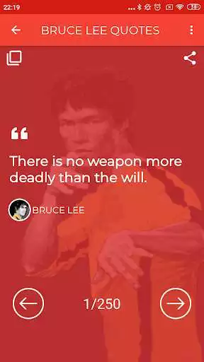 Play Bruce Lee Quotes as an online game Bruce Lee Quotes with UptoPlay