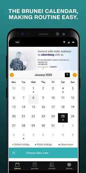 Play Brunei Calendar 2020 - Public  School Holiday  and enjoy Brunei Calendar 2020 - Public  School Holiday with UptoPlay