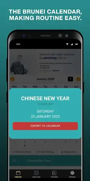 Play Brunei Calendar 2020 - Public  School Holiday as an online game Brunei Calendar 2020 - Public  School Holiday with UptoPlay