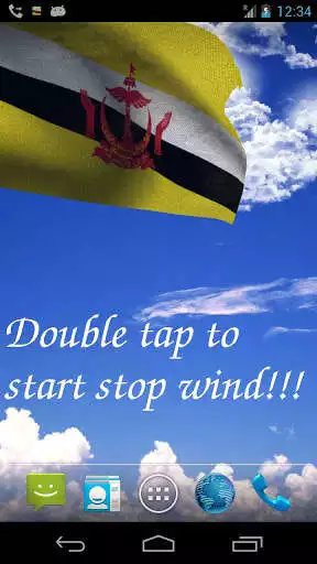 Play APK Brunei Flag Live Wallpaper  and enjoy Brunei Flag Live Wallpaper with UptoPlay com.app4joy.brunei_free