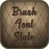 Free play online Brush Font Style APK