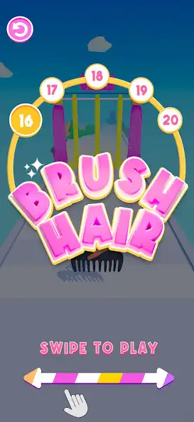 Play Brush Hair as an online game Brush Hair with UptoPlay