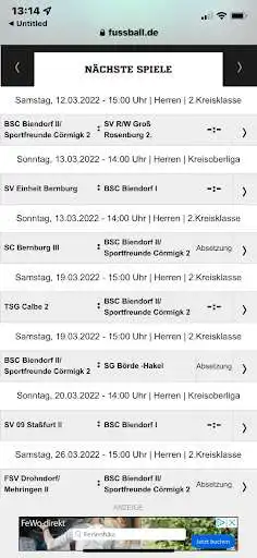 Play BSC Biendorf 1910 e.V. as an online game BSC Biendorf 1910 e.V. with UptoPlay