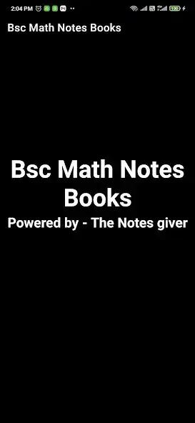 Play Bsc Math Notes  and enjoy Bsc Math Notes with UptoPlay