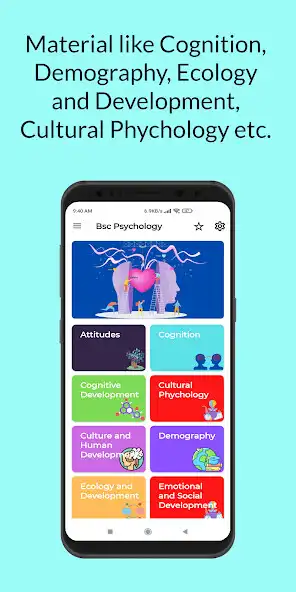 Play Bsc Psychology Notes, Book App as an online game Bsc Psychology Notes, Book App with UptoPlay