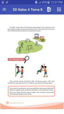 Play BSE SD kelas 4 tema 8