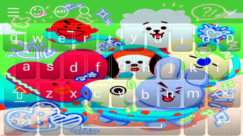 Play BT21 keyboard  and enjoy BT21 keyboard with UptoPlay