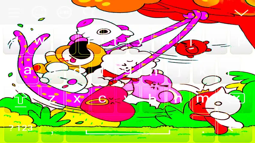 Play BT21 keyboard as an online game BT21 keyboard with UptoPlay