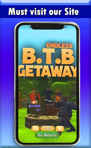 Play BTB Getaway Endless(Demo) as an online game BTB Getaway Endless(Demo) with UptoPlay