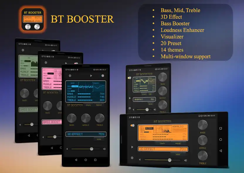 Play BT BOOSTER - Bass  Treble EQ  and enjoy BT BOOSTER - Bass  Treble EQ with UptoPlay