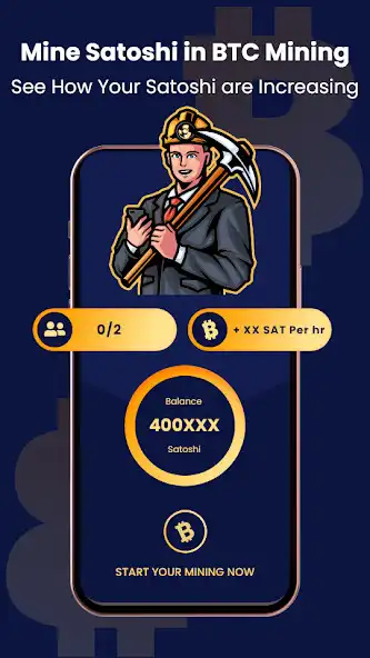 Play BTC Mining- Bitcoin Cloud Mine as an online game BTC Mining- Bitcoin Cloud Mine with UptoPlay