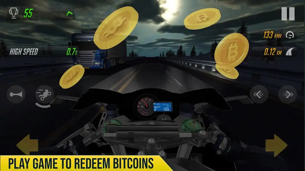 Play BTC Rush: Bike Racer as an online game BTC Rush: Bike Racer with UptoPlay