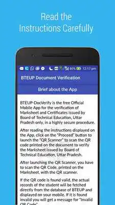 Play BTEUP DOC-VERIFY